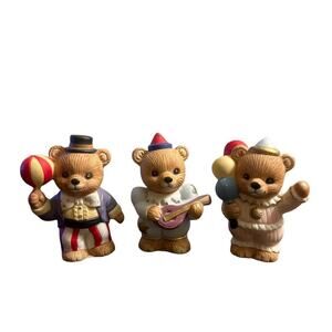 Homco Circus Bears - Set of 3